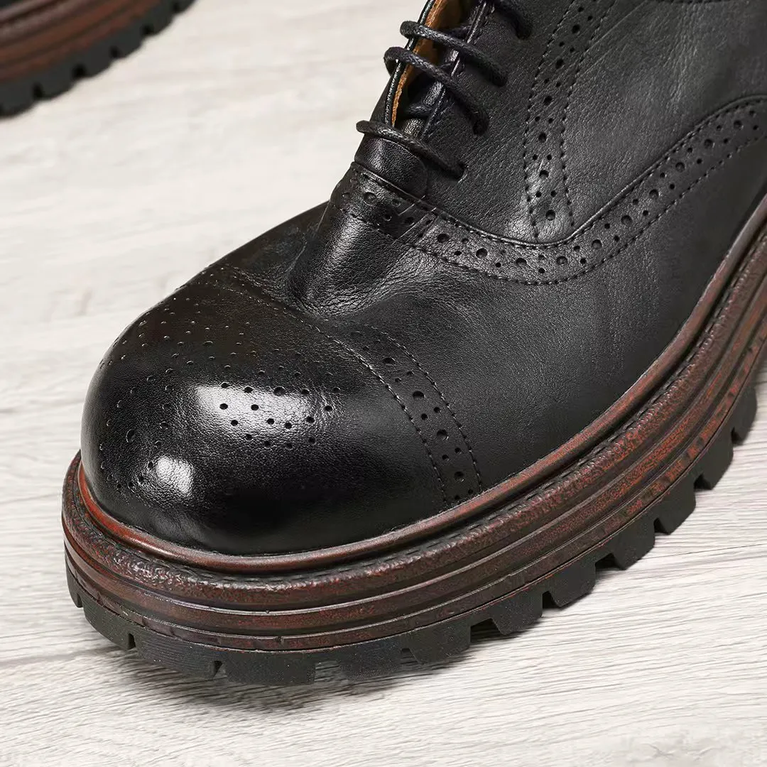 Factory price 540 🕷️🕷️[Dior] Dior's new men's shoes are launched in Hong Kong counters. Official website 1:1 production. Original Italian patented cowhide + water-dyed 🐂 leather lining. Designed by European and American masters. Goodyear craftsmanship, washed cowhide, perfect shape to create counter quality, solid color rubber wear-resistant outsole and classic dazzling toe! Super versatile and very comfortable. High-end without losing taste, fashionable and novel! ! Absolute focus! Colors optional, code number 38-44 (45 customized)